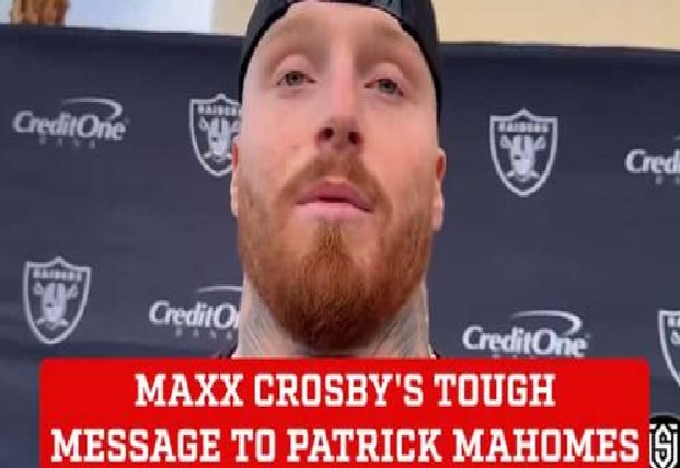 Maxx Crosby sends Patrick Mahomes