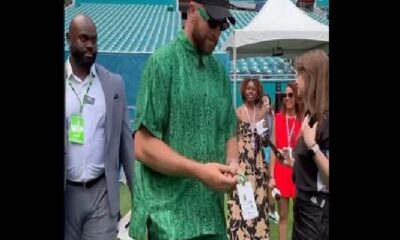 bracelet at the Miami Grand Prix