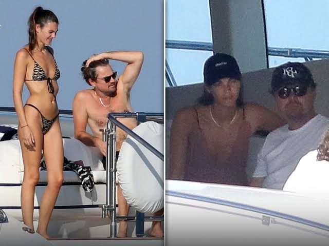 Leonardo DiCaprio's Girlfriend Vittoria Ceretti, 27, SPANKS Him On Yacht And They Kiss Publicly For First Time... Her Take On His Dad Bod Revealed